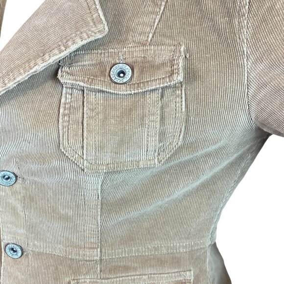 Department of Peace Corduroy Jacket XS Tan #132L - Picture 6 of 9